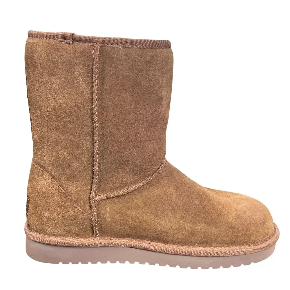 Koolaburra by UGG Short Classic Faux Fur Lined Suede Boots Size 7